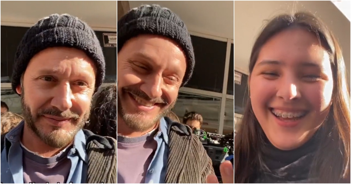 Benjamín Vicuña protagoniza divertido momento junto a fans: 