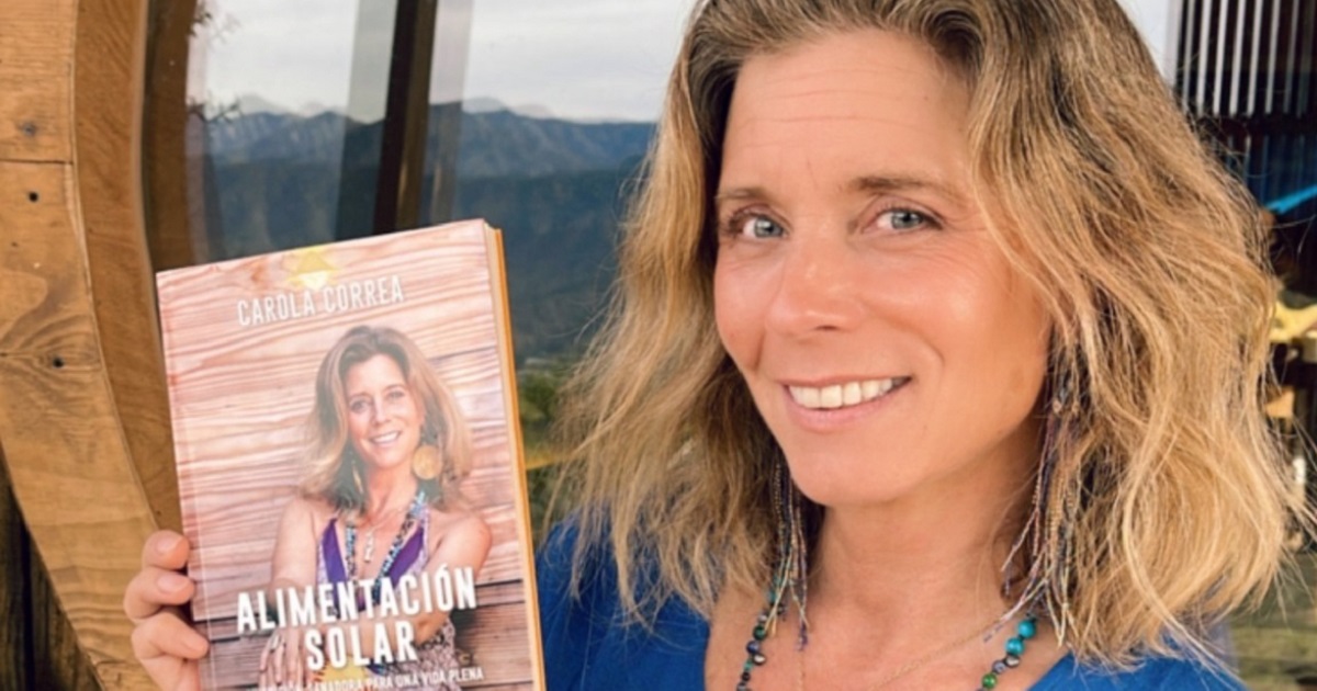 Chef Carola Correa sobre su innovador libro, Alimentación solar