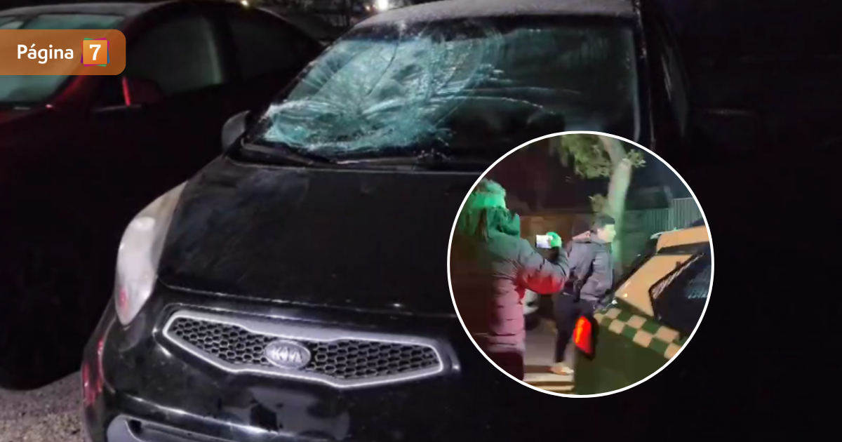 Lo Espejo: conductor ebrio atropelló a oficial de Carabineros y periodista de Canal 13