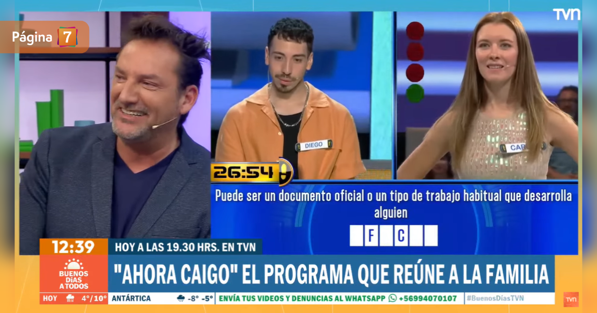 Daniel Fuenzalida reaccionó a romance de Carla Jara y Diego Urrutia: "Me dicen el padrino"