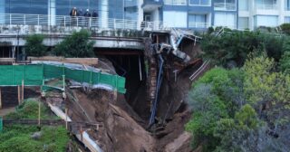 Declaran inhabitable a edificio Euromarina 2 en Reñaca tras socavón