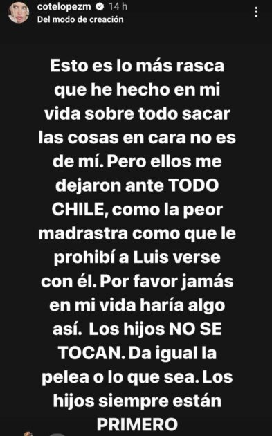 Coté López reaccionó a polémica con hijo de Luis Jiménez