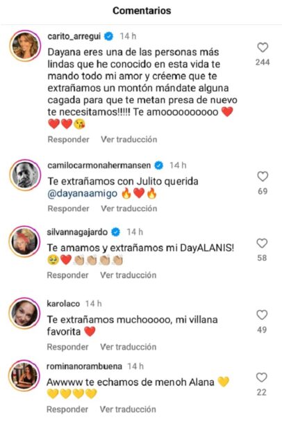 Despedida Dayana Amigo tras muerte de Alana en Juego de Ilusiones
