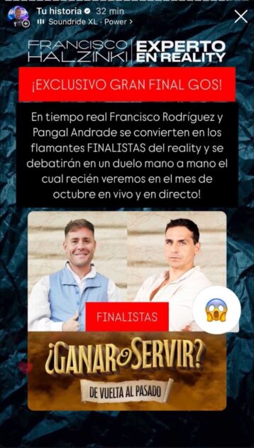 filtran finalistas de Ganar o servir