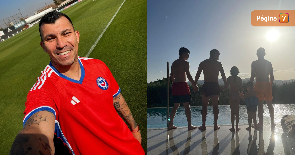 Gary Medel celebró cumpleaños de sus hijos gemelos: mostró lo grande que están