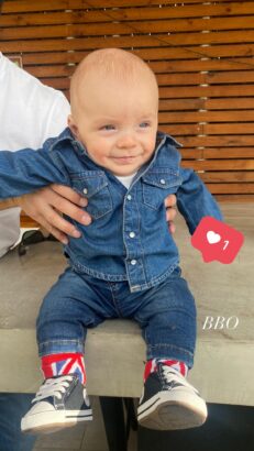 Soledad Onetto mostró adorable fotografía de su hijo Beltrán: ya tiene cuatro meses