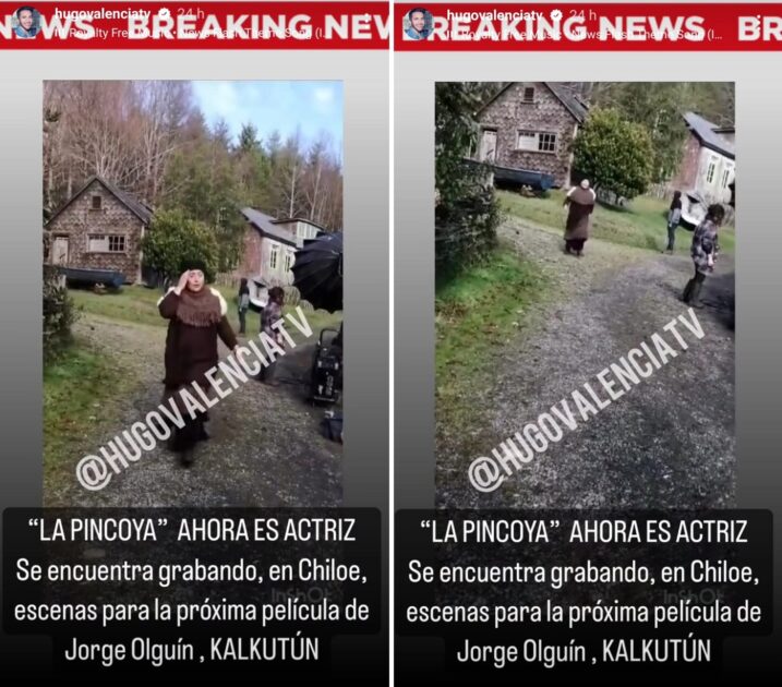 Pincoya está grabando película de terror en Chiloé