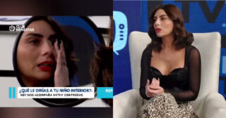Kathy contreras no aguantó las lágrimas al hablar del rol de la mujer en programa de TV