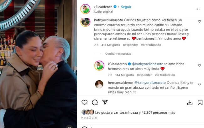 Katherine Orellana desclasificó ayuda que le brindó Kel Calderón y Hernán Calderón