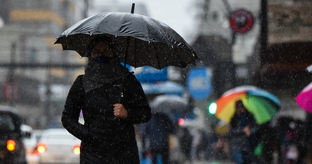 lluvia y frío en chile