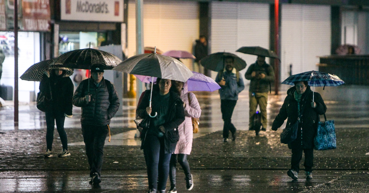 Lluvias en Santiago superan año normal