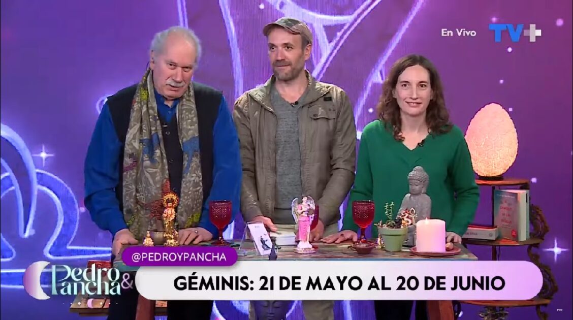 Mensaje de Pedro Engel a Tonka Tomicic en pantalla