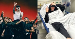 peso pluma accidente show