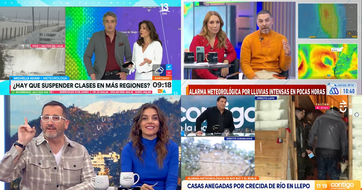 Canal retornó al primer lugar con mínima ventaja: así quedó el rating matinal de este miércoles