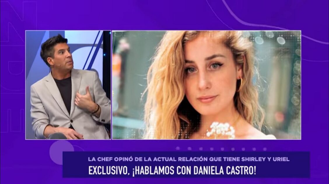 reacción de Daniela Castro por relación entre Futuro y Shirley Arica