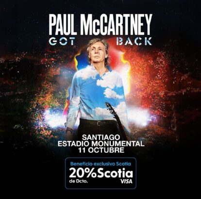 Regreso de Paul McCartney a Chile 2024