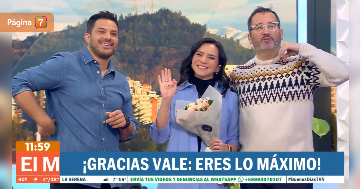 Valentina Reyes se despidió del matinal Buenos días a todos: "Ha sido una tremenda experiencia"