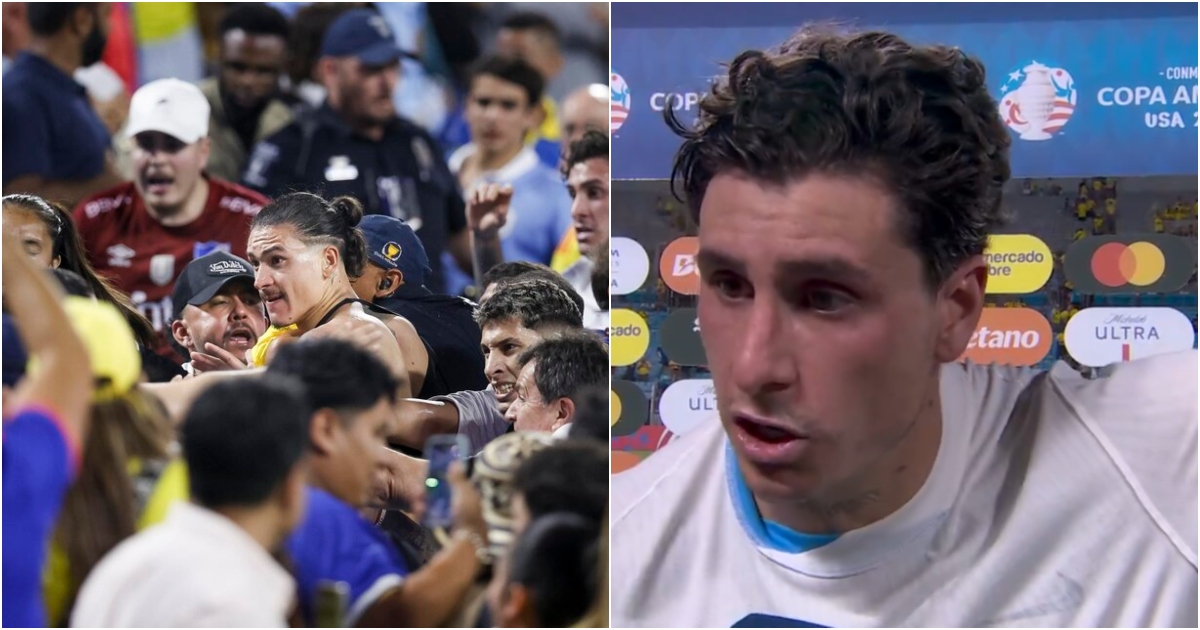 Capitán de Uruguay explica pelea tras semifinal de Copa América: "Nuestra familia corrió peligro"