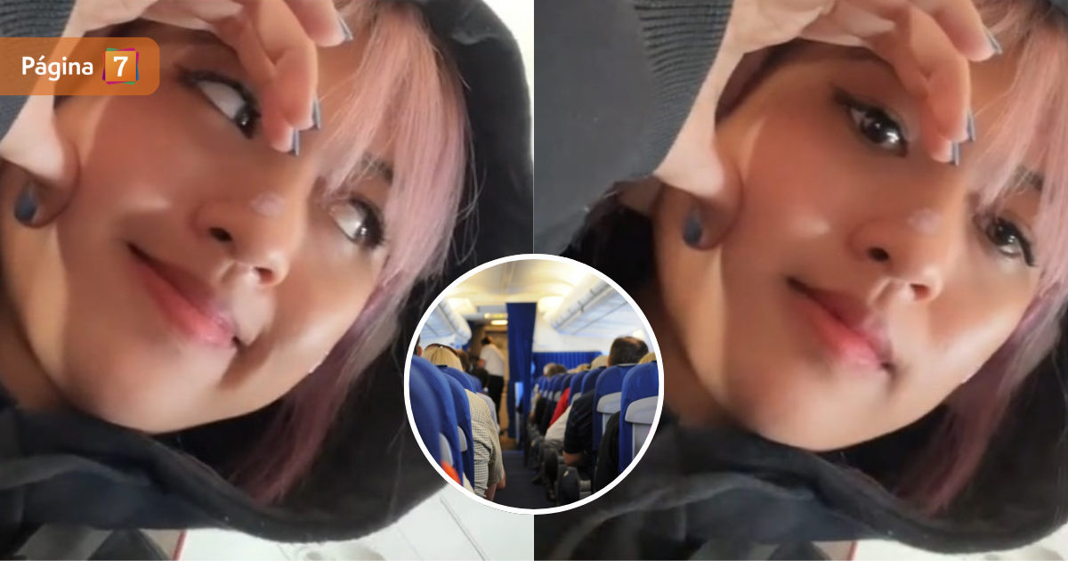 Joven se encontró a su jefe en el mismo avión tras mentirle: reacción se convirtió en viral