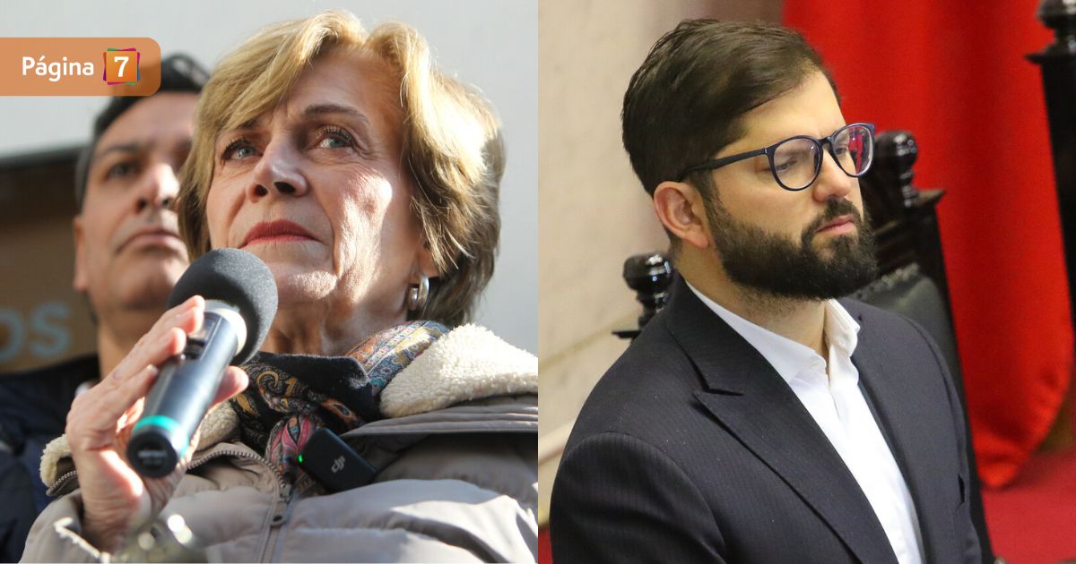 Evelyn Matthei critica a Gabriel Boric