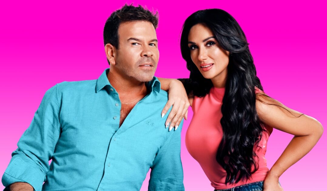 Nacho Gutiérrez y Pamela Diaz en  Hay que decirlo