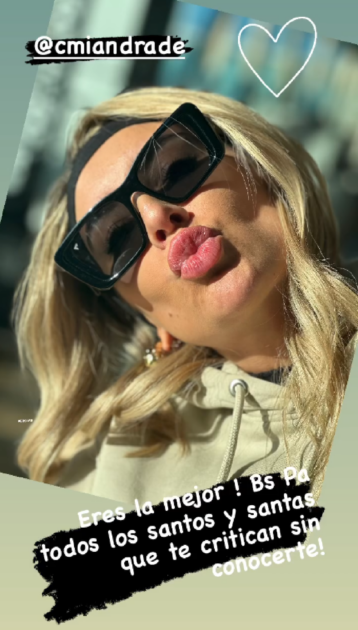 Francisco Kaminski y su mensaje de apoyo a Camila Andrade tras su salvación en GH: "Para todos los…"