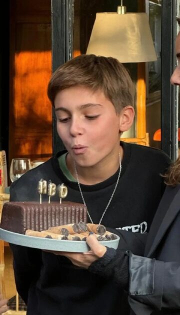 saludo de cumpleaños de Álvaro Rudolphy a su hijo Diego