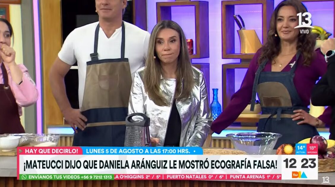 respuesta de Daniela Aránguiz sobre ecografía falsa