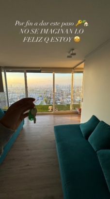 Eskarcita Gálvez festejó importante paso: "No se imaginan lo feliz que estoy"