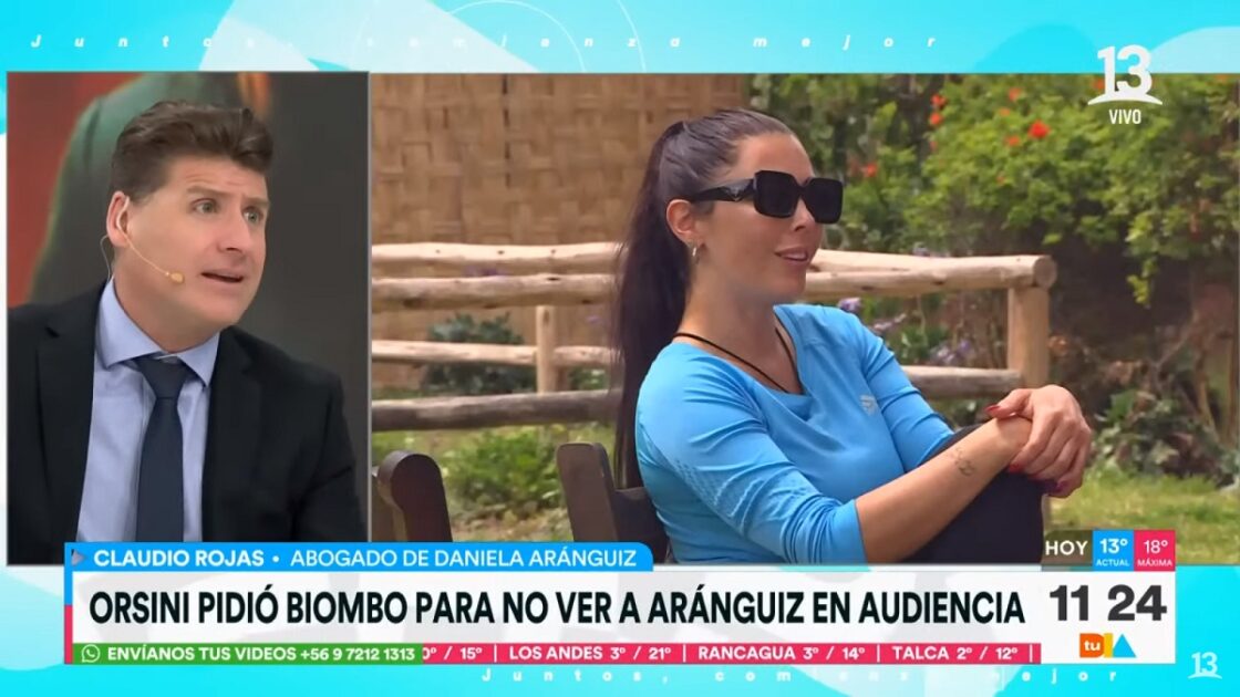 Maite Orsini pidió biombo para no ver a Daniela Aránguiz en audiencia