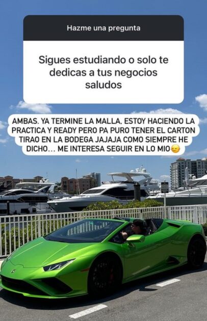 Nano Calderón está a un paso de titularse como abogado: contó sus radicales planes a futuro
