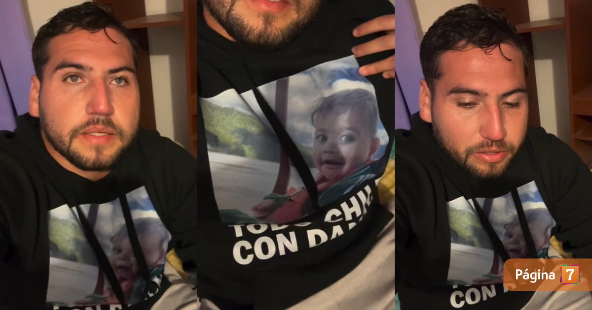 Papá de Dante compartió conmovedor mensaje en el cumpleaños de su hijo: "Estoy lejos de él"