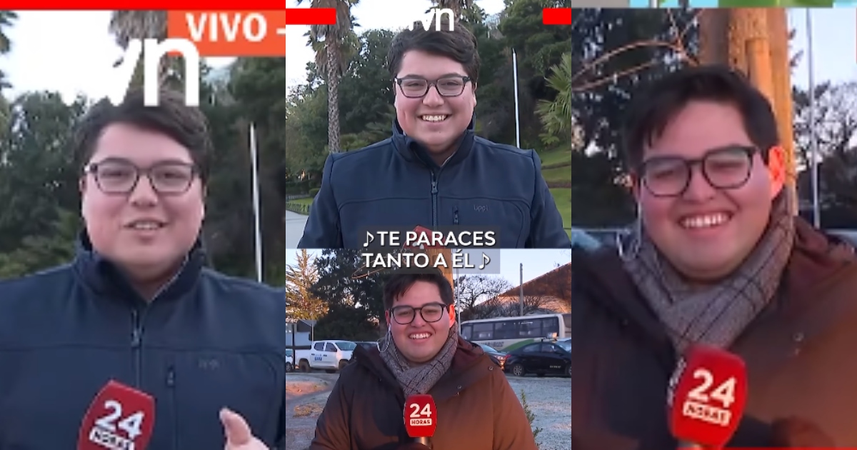 Periodistas de TVN sorprenden por su gran parecido físico durante despacho en vivo para Buenos Días a Todos