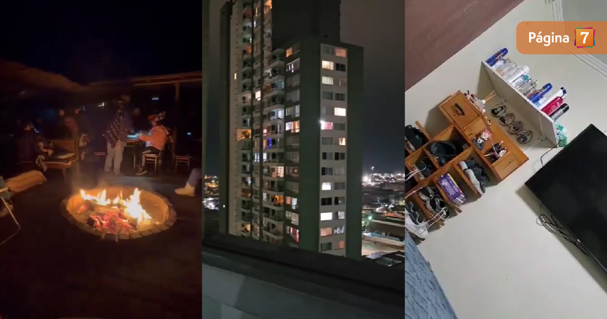 Videos captan momento en que fuerte temblor sacudió el norte del país