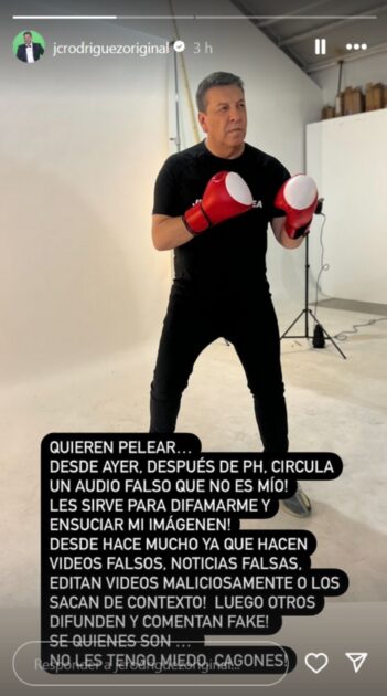 El descargo de Julio César Rodríguez 