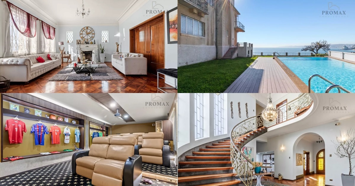 Maura Rivera y Mark González pusieron a la venta su lujosa casa en Viña del Mar