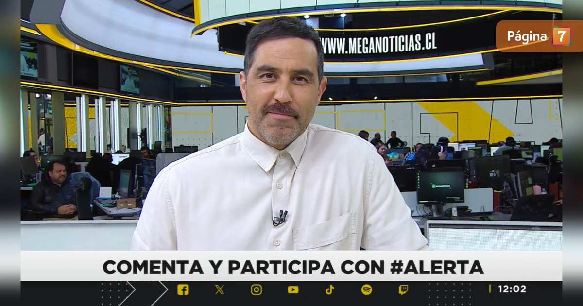 Claudio Bravo sorprendió como el 'nuevo conductor' de Meganoticias Alerta: "Me encuentro cesante"