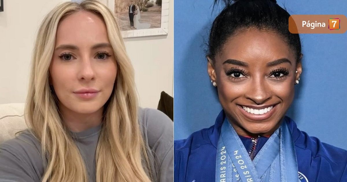 Atleta MyKayla Skinner culpó por ciberacoso a Simone Biles