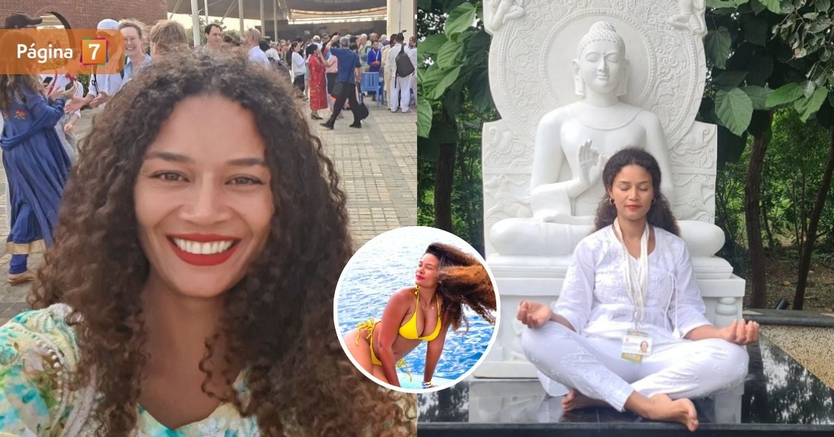 De exchica Morandé a meditar en la India: Glenny Rosado y su nuevo presente alejada de la TV