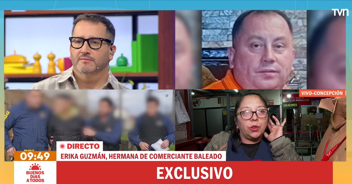 Habla en exclusiva Erika Guzmán, tía de los hermanos que contrataron a sicario para asesinar a su padre en Concepción 