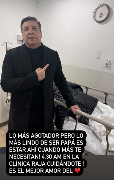 Julio César Rodríguez llegó tarde a matinal de CHV: vivió compleja situación con su hijo