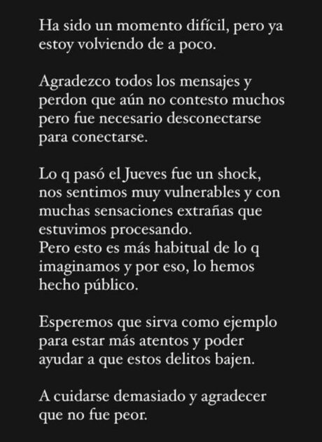Kika Silva y su sentido mensaje tras traumático robo que sufrió Gonzalo Valenzuela: "Fue un shock"
