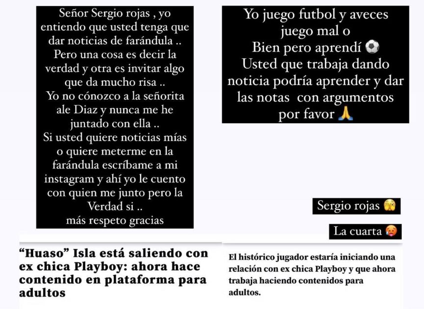 Mauricio Isla desmiente nueva relación con modelo y encara a Sergio Rojas: "Si quiere noticias…"