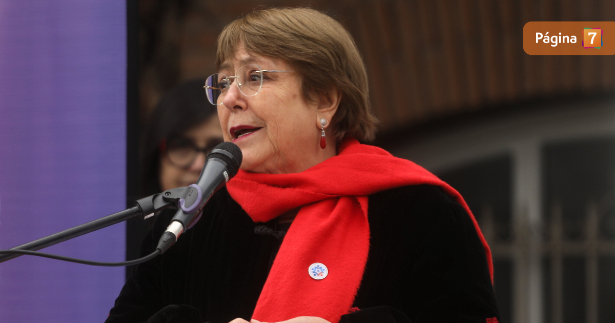 Michelle Bachelet se refiere a posible tercera candidatura presidencial