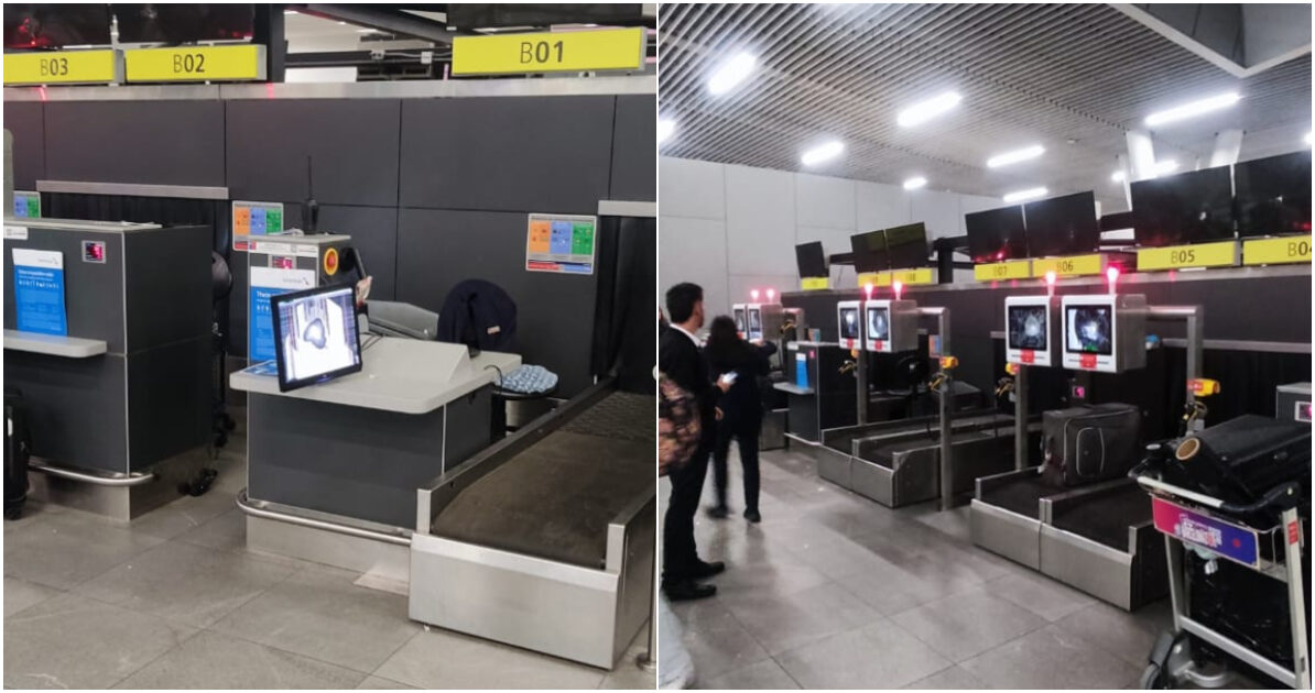 Minuto de furia de pasajero en Aeropuerto de Santiago: rompió pantallas por cobro de equipaje extra