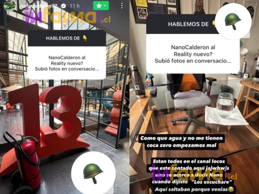 Nano Calderón estaría en negociaciones para entrar a nuevo reality de Canal 13: filtraron fotos