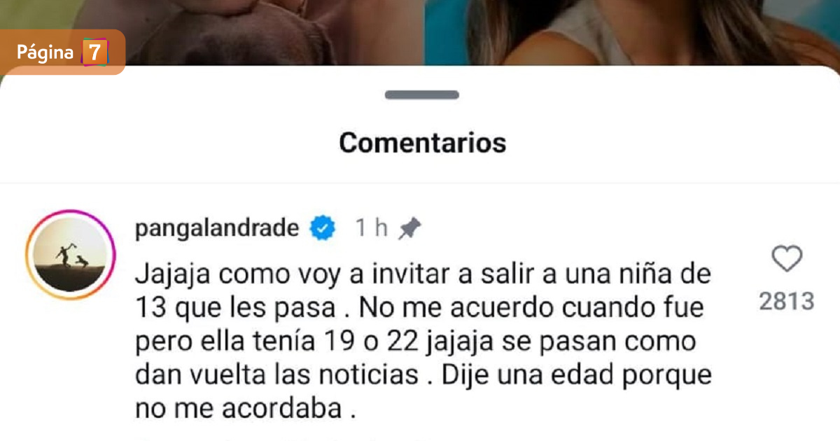 Pangal Andrade respondió a críticas sobre su fallido romance con Tita Ureta: "Se pasan"