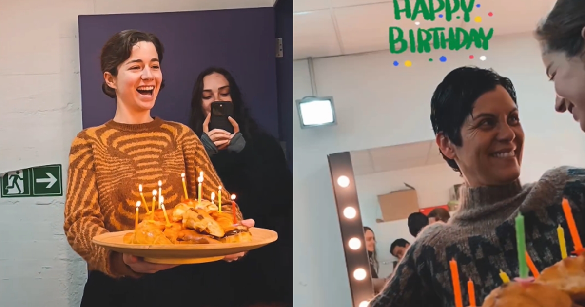 Paola Volpato fue sorprendida por equipo de Al Sur del Corazón en su cumpleaños: revisa los videos