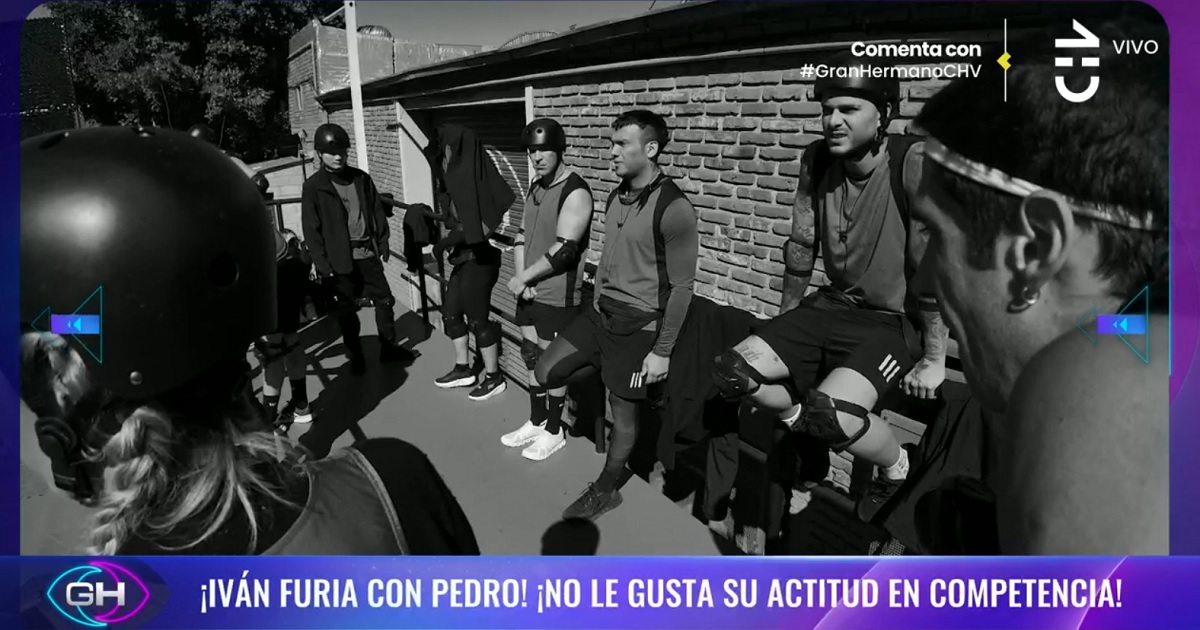 Pedro Astorga molesto con Iván Cabrera en Gran Hermano