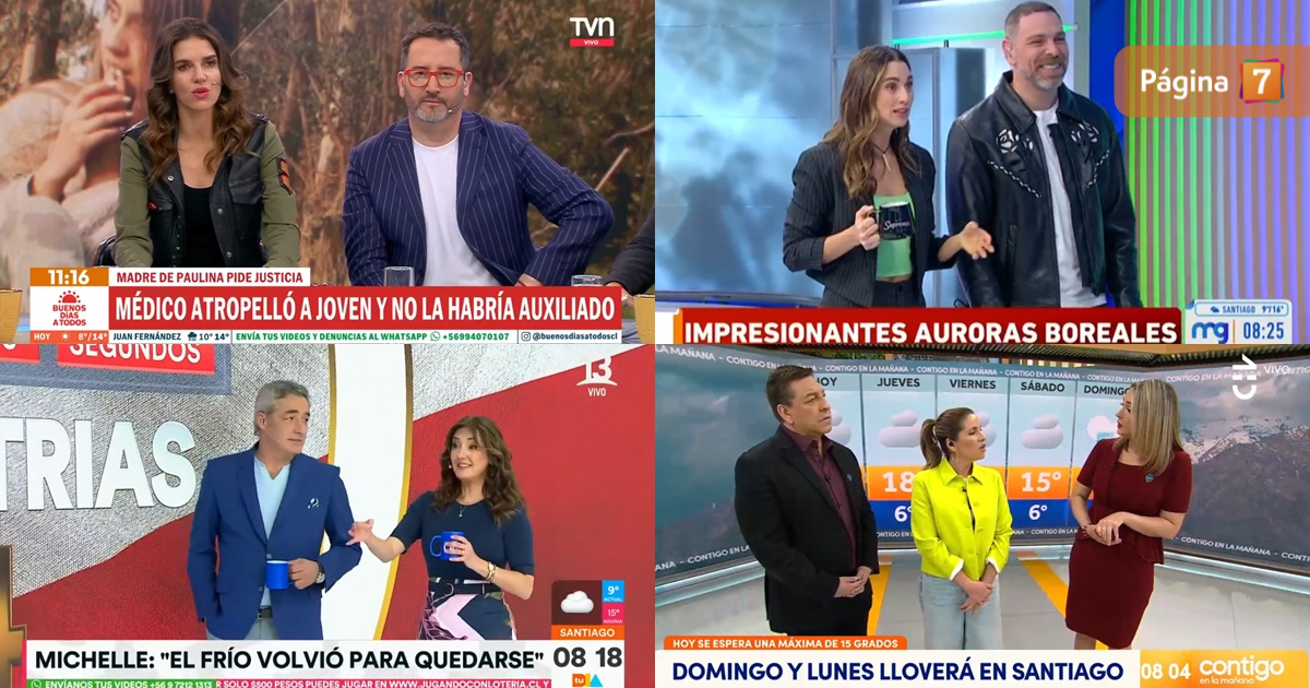 Súbito empate marcó rating matinal: ¿qué canal ganó este miércoles 14 de agosto?